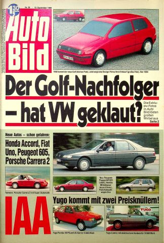 Deckblatt Auto Bild (38/1989)